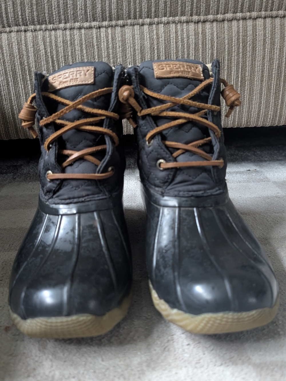 Sperry saltwater Duck Boots